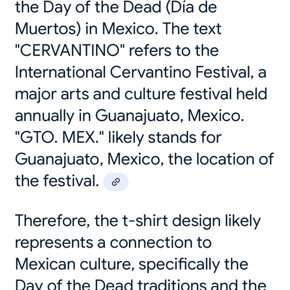 Karacool Cervantino Black T-Shirt with Gold Skull Design GTO MEX Medium - Picture 9 of 9